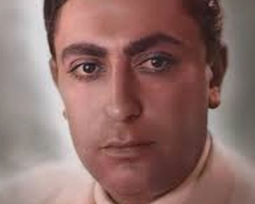 عکس جوانی غلامحسین بنان خواننده